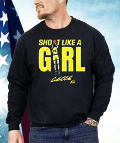 Indiana Fever Caitlin Was Here Shoot Like A Girl Shirt
