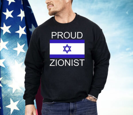 Israel Proud Zionist Black Shirt