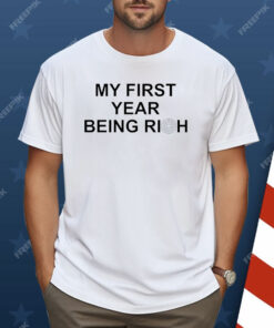 Jalen Carter My First Year Being Rich Shirt