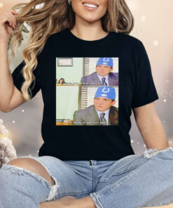 Michael Scott Indianapolis Colts No Question About It Shirt