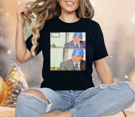 Michael Scott Indianapolis Colts No Question About It Shirt