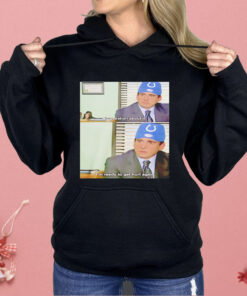 Michael Scott Indianapolis Colts No Question About It Shirt