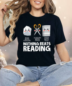 Nothing Beats Reading Rock Beats Scissors Shirt