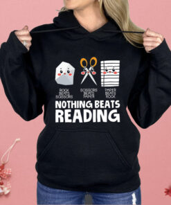 Nothing Beats Reading Rock Beats Scissors Shirt
