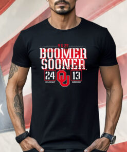 Oklahoma Sooners Vs Michigan Wolverines Boomer Sooner 2025 Shirt