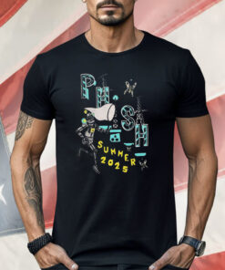 Phish Pollock Robot Butterfly Summer 2025 Shirt