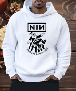 Santa Claus NIN Head Like a Ho Ho Hoe Christmas Shirt