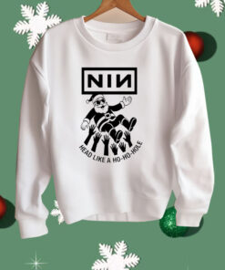 Santa Claus NIN Head Like a Ho Ho Hoe Christmas Shirt