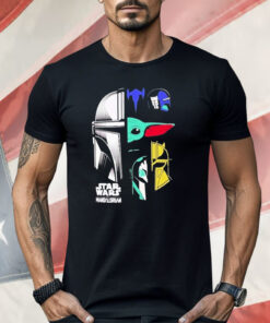 Spencers Star Wars Mandalorian Panels Shirt