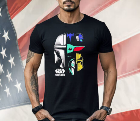Spencers Star Wars Mandalorian Panels Shirt