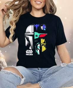 Spencers Star Wars Mandalorian Panels Shirt
