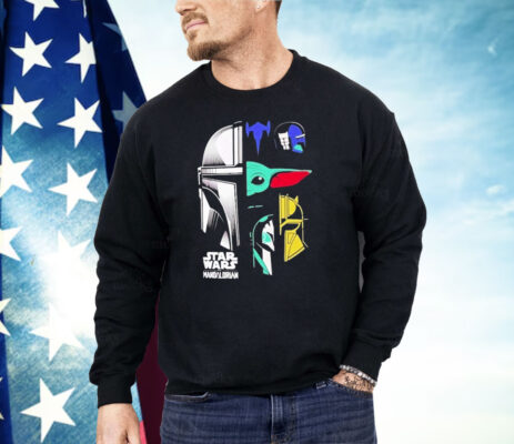 Spencers Star Wars Mandalorian Panels Shirt