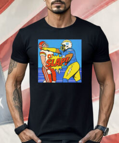 Teair Tart Slap Travis Kelce Art Shirt