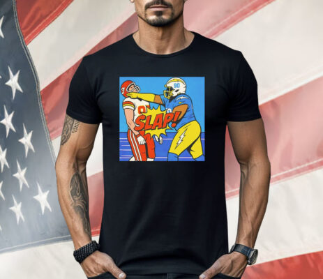 Teair Tart Slap Travis Kelce Art Shirt