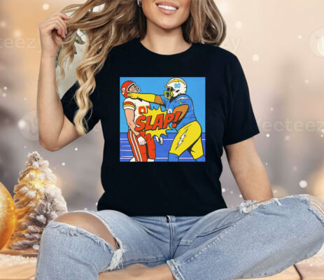 Teair Tart Slap Travis Kelce Art Shirt