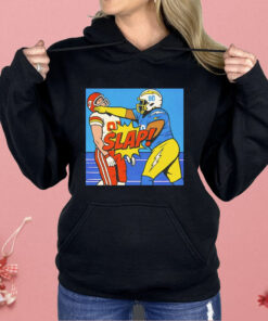 Teair Tart Slap Travis Kelce Art Shirt