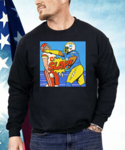 Teair Tart Slap Travis Kelce Art Shirt