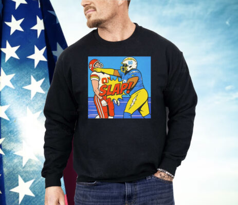 Teair Tart Slap Travis Kelce Art Shirt