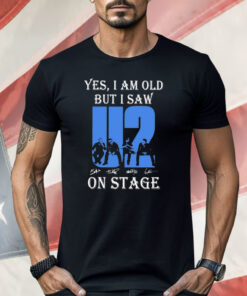 Yes I Am Old But I Saw On Stage Signatures Shirt