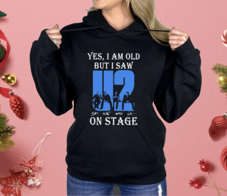 Yes I Am Old But I Saw On Stage Signatures Shirt