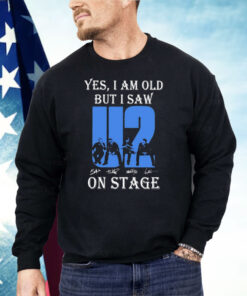 Yes I Am Old But I Saw On Stage Signatures Shirt
